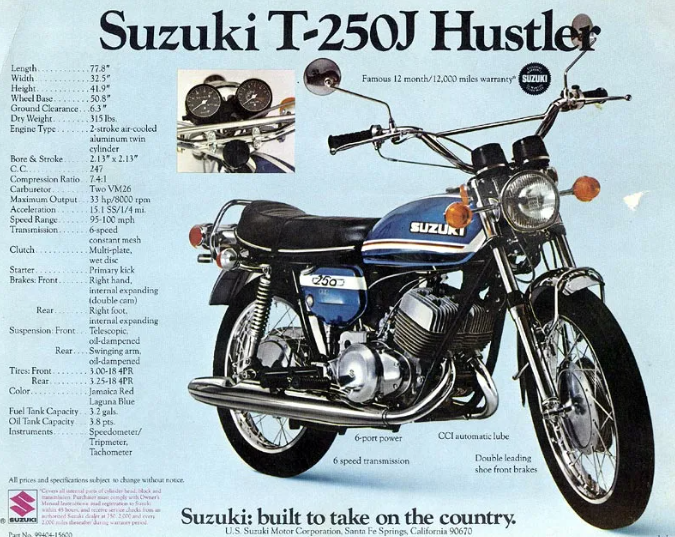 Классический Японский мотоцикл