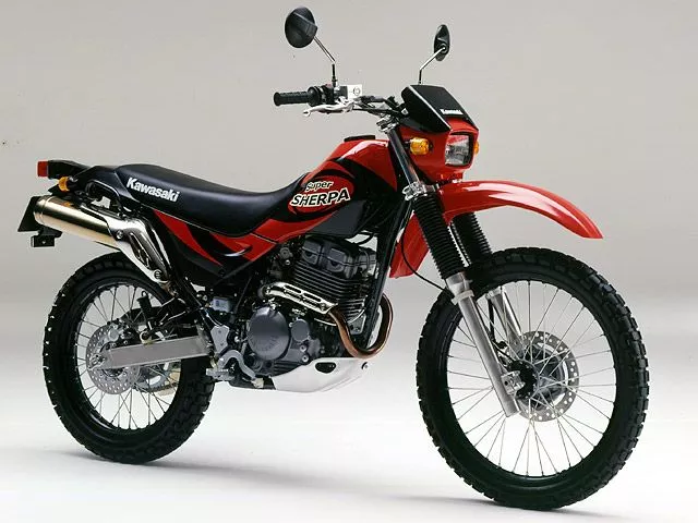 Мотоцикл Кавасаки кL250 SHERPA
